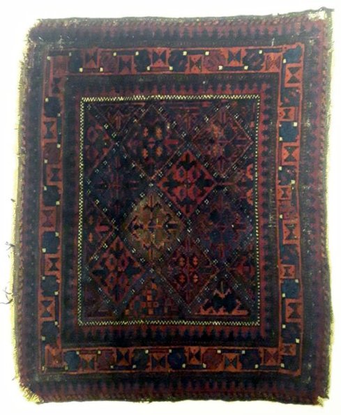 Часть белуджской сумки,  вторая половина XIX века